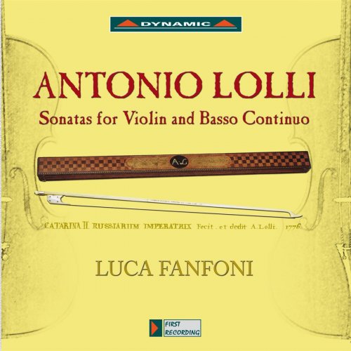 Luca Fanfoni - Antonio Lolli: Sonatas for Violin and Basso Continuo (2011)