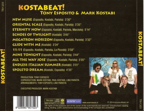 Tony Esposito and Mark Kostabi - Kostabeat! (2014)