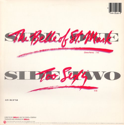 Sheila E. - The Belle Of St. Mark (US 12") (1984)