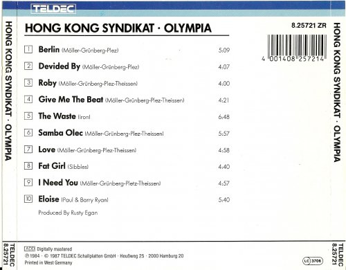 Hong Kong Syndikat - Olympia (1984) [1987]