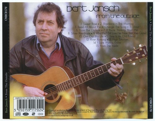 Bert Jansch - From the Outside (1985 Reissue) (2001) CD-Rip