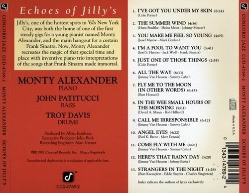 Monty Alexander - Echoes of Jilly's (1997)