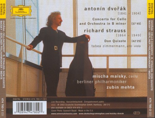 Mischa Maisky - Dvorak: Cello Concerto / Strauss: Don Quixote (2004)