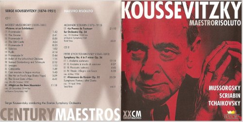 Sergei Koussevitzky - Maestro Risoluto (2001) [10CD Box Set]