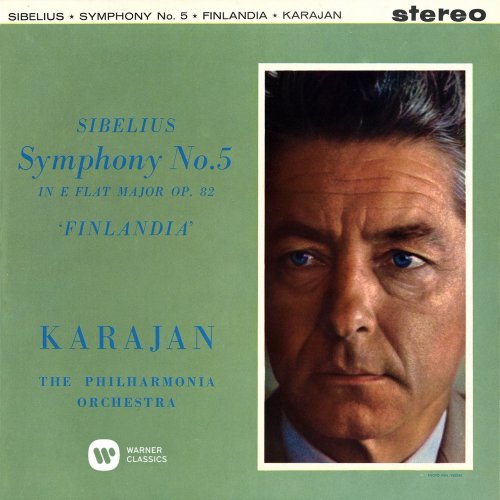 Philharmonia Orchestra, Herbert Von Karajan - Sibelius: Symphony No. 5, Finlandia (Édition Studio Masters) (2014) [Hi-Res]