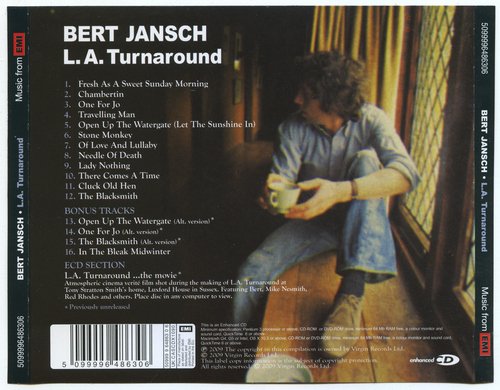 Bert Jansch - L.A. Turnaround (1974 Remaster) (2009) CD-Rip