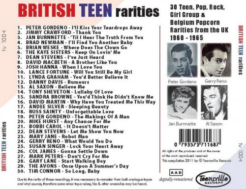 Various Artist - British Teen Rarities 1960-1965 (2011)