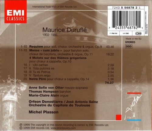 Michel Plasson - Duruflé: Requiem (1999) CD-Rip