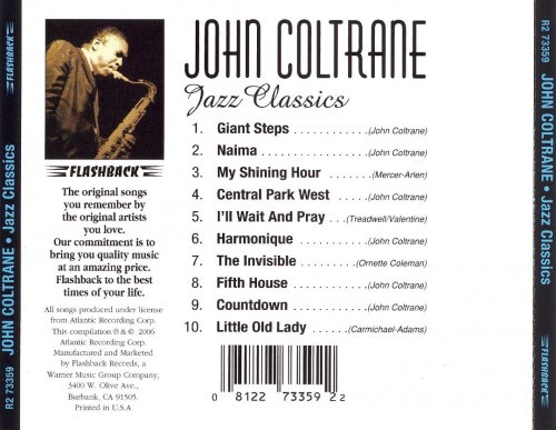 John Coltrane - Jazz Classics (2006) FLAC