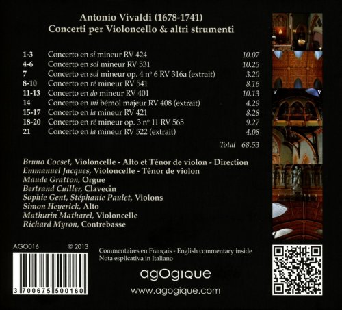 Les Basses Rуunies, Bruno Cocset - Vivaldi: Concerti (2013)