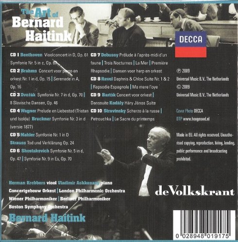 Bernard Haitink - The Art of Bernard Haitink (2009) [10CD Box-Set]