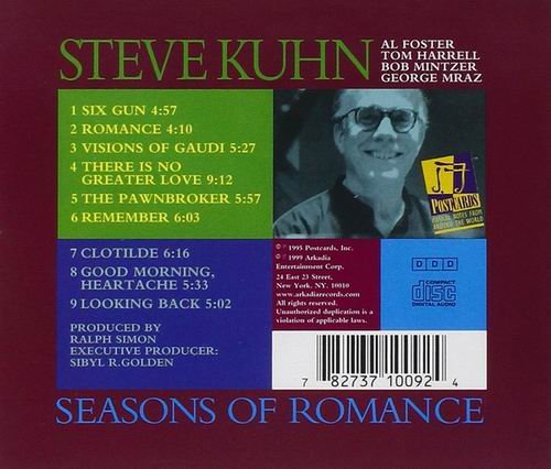 Steve Kuhn - Seasons of Romance (1995) 320 kbps+CD Rip