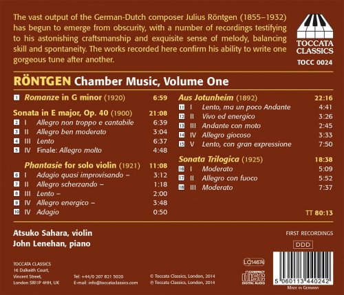 Atsuko Sahara - Chamber Music, Vol. 1 (2014)