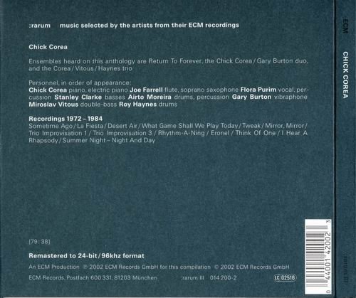 Chick Corea - Selected Recordings (2002)