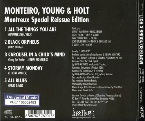 Monteiro Young & Holt and Friends - Montreux Special Reissue Edition (2011)