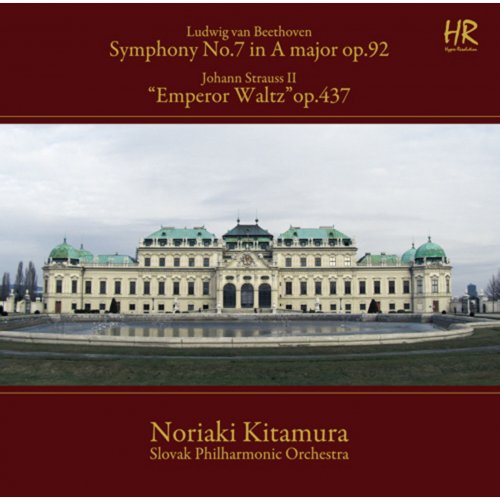 Slovak Philharmonic Orchestra, Noriaki Kitamura - Beethoven: Symphony No. 7 in A Major, Op. 92 - Strauss: Kaiser-Walzer, Op. 437 (2016) [Hi-Res]