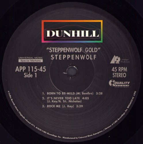 Steppenwolf - Gold (Their Great Hits) (2020 Reissue, Remastered) LP