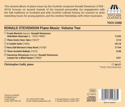 Christopher Guild - Stevenson: Piano Music, Vol. 2 (2017) Hi-Res