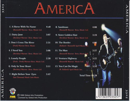 America - A Horse With No Name (1998)