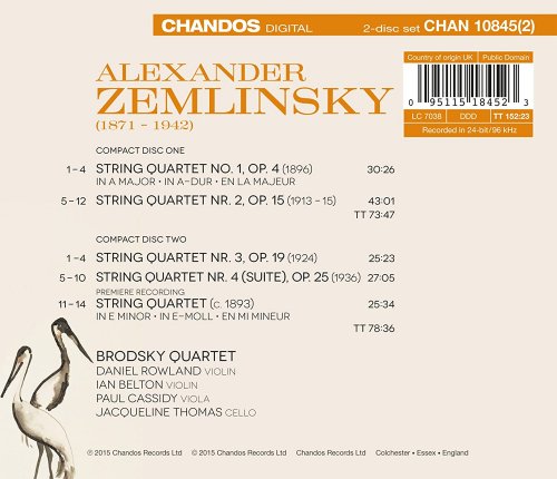 Brodsky Quartet - Zemlinsky: Complete String Quartets (2015) [Hi-Res]