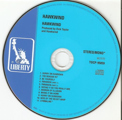 Hawkwind - Hawkwind (SHM-CD, Remastered, 2010)