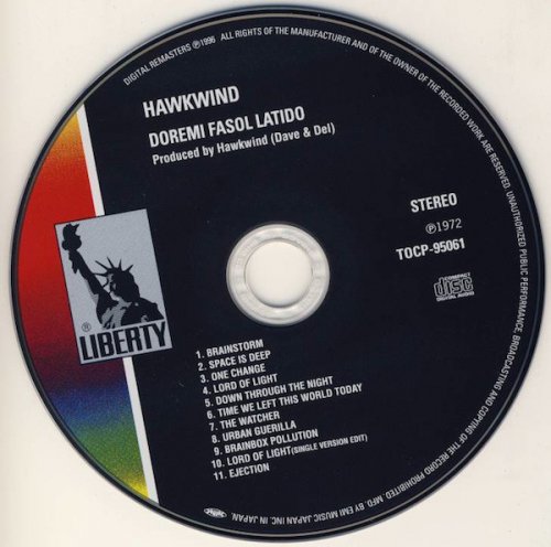 Hawkwind - Doremi Fasol Latido (SHM-CD, Remastered, 2010)