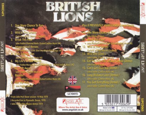 British Lions - British Lions (2003, Reissue)