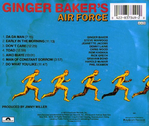 Ginger Baker’s Air Force - Ginger Baker's Air Force (1970) [1989]