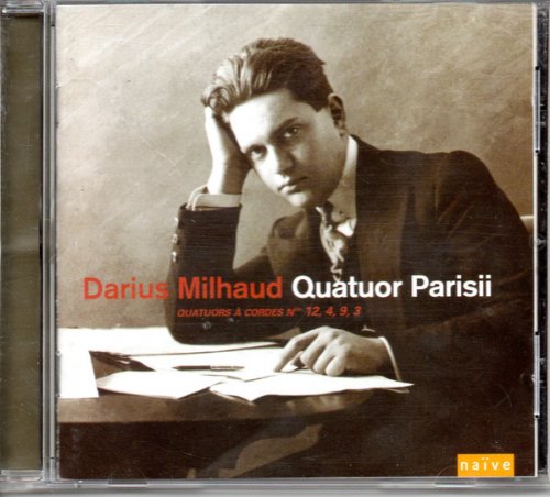 Quatuor Parisii - Darius Milhaud: Intégrale Des Quatuors à Cordes (2002) [5CD Box-Set]