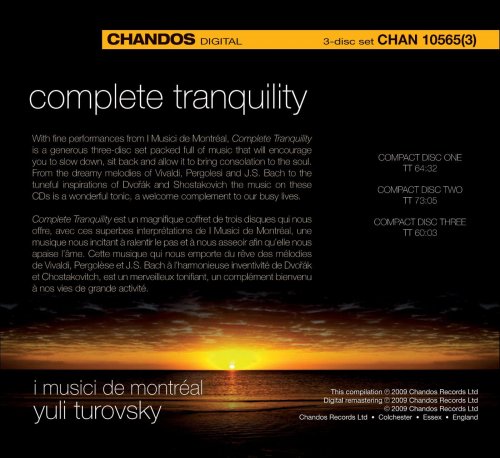 I Musici de Montréal, Yuli Turovsky - Complete Tranquility (2011)