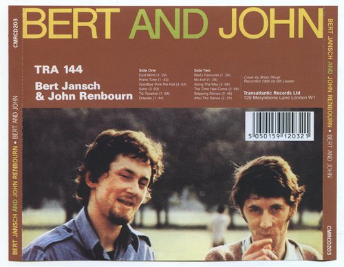 Bert Jansch & John Renbourn - Bert & John (1966 Remaster) (2001) CD-Rip