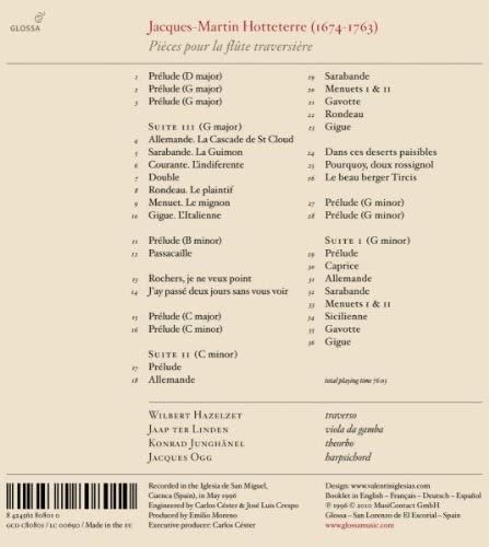 Wilbert Hazelzet - Pièces pour la flute traversière (2020)