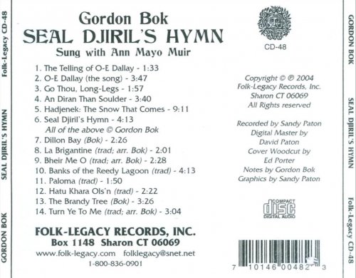 Gordon Bok - Seal Djiril's Hymn (Reissue) (1972/1999)