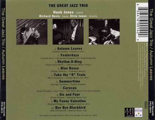 The Great Jazz Trio - Autumn Leaves (2002) CD Rip