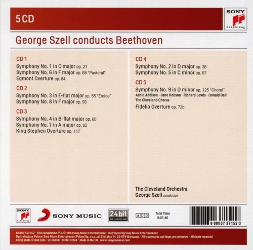 George Szell - George Szell Conducts Beethoven Symphonies & Overtures (2013)