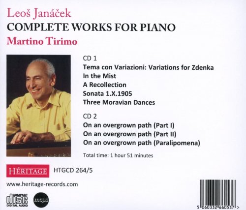 Martino Tirimo - Janacek: Complete Works for Piano (2014)