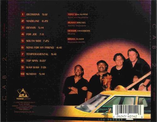 Tony MacAlpine, Bunny Brunel, Dennis Chambers, Brian Auger - CAB 2 (2000)