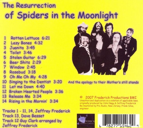 Jeffrey Frederick & The Clamtones - Resurrection Of Spiders In The Moonlight (Reissue) (1977/2007)