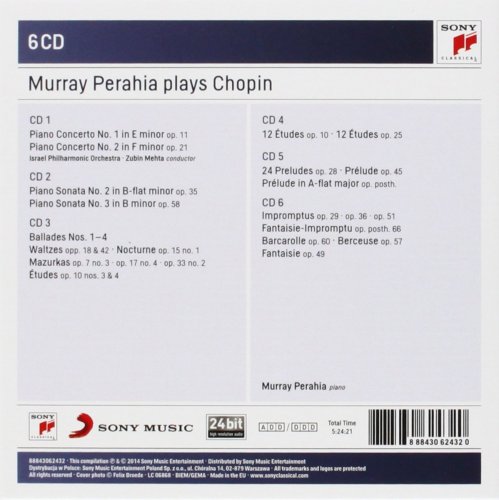 Murray Perahia - Murray Perahia Plays Chopin (2014)