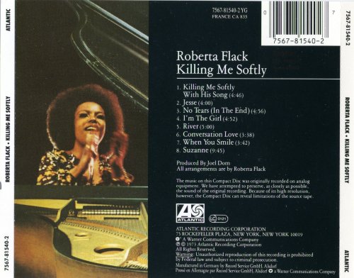 Roberta Flack - Killing Me Softly (1987)