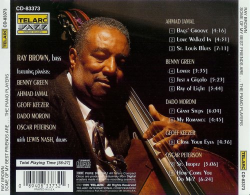 Ray Brown - Some Of My Friends Are...The Piano Players (1995)
