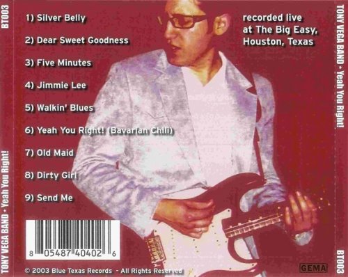 Tony Vega Band – Yeah You Right! (2003)