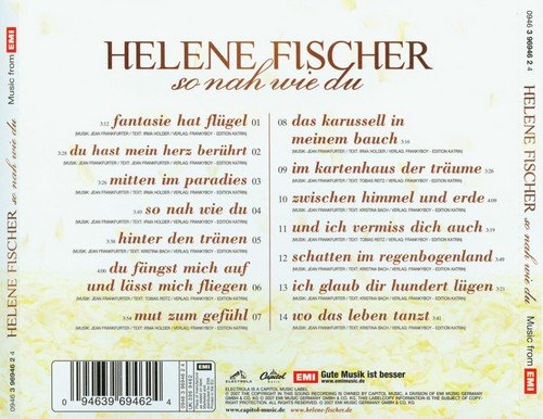 Helene Fischer - So nah wie du (2007) CD-Rip