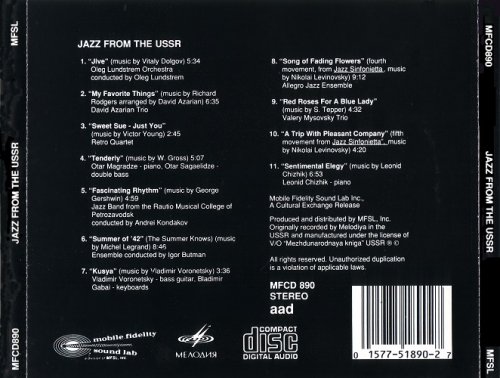 VA - Jazz from the USSR (1987)