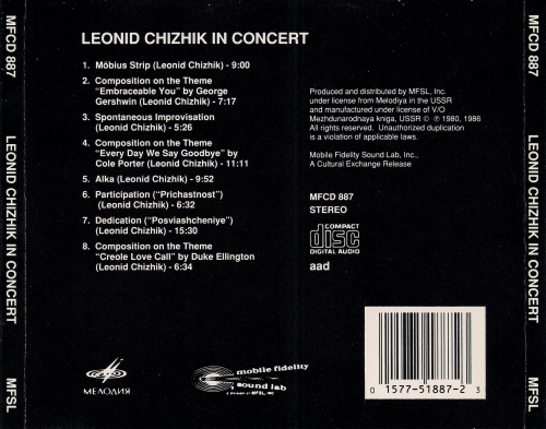 Leonid Chizhik - Leonid Chizhik in Concert (1986)