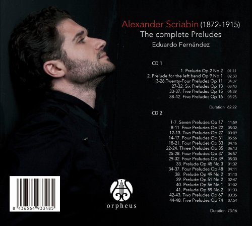 Eduardo Fernandez - Scriabin: The Complete Preludes (2016)