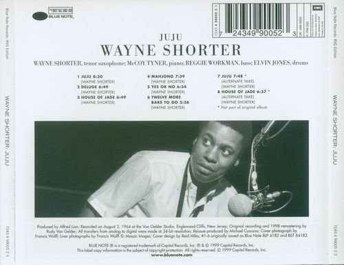 Wayne Shorter - JUJU (1964) {RVG Edition} CD Rip