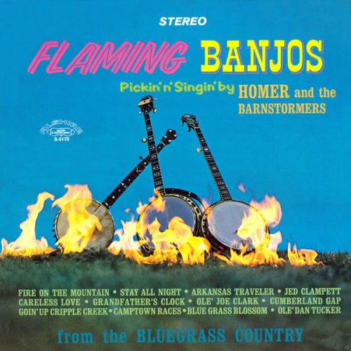 Homer and the Barnstormers - Flaming Banjos (2021) [Hi-Res]