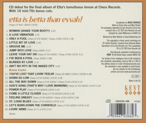 Etta James - Etta Is Betta Than Evvah! (2013 reissue remastered)