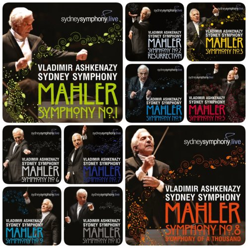 Vladimir Ashkenazy & Sydney Symphony Orchestra - Mahler: Symphony No. 1-10 (2010-2012)